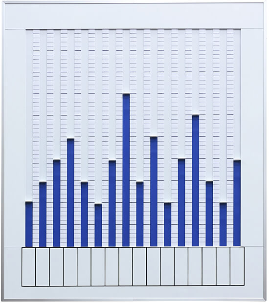 値下げ‼️【美品】グラフ表示機 日本統計機 小型グラフSG220オフィス用品